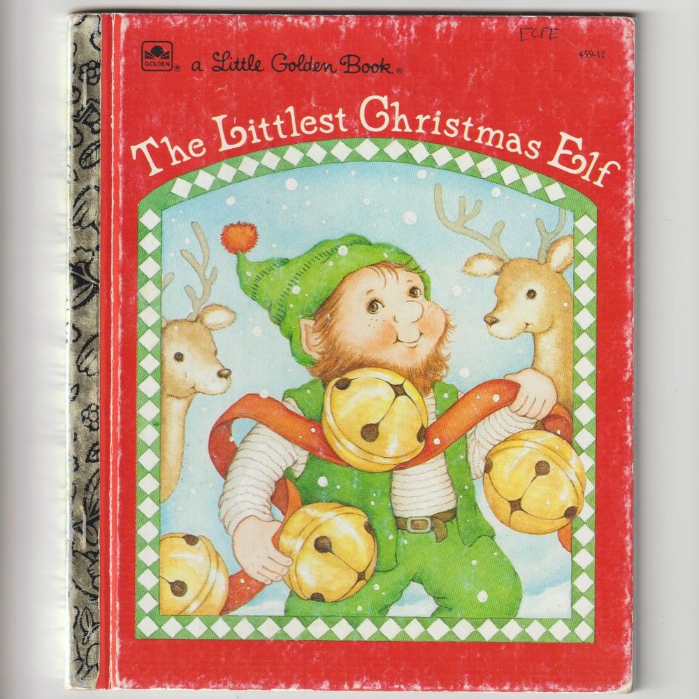 The Littlest Christmas Elf  (c) 1991  Little Golden Book LGB